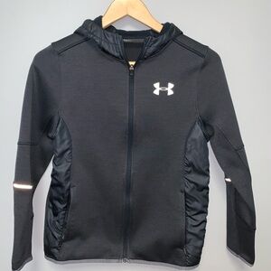Under Armour Kids Charcoal Full-Zip Hoodie